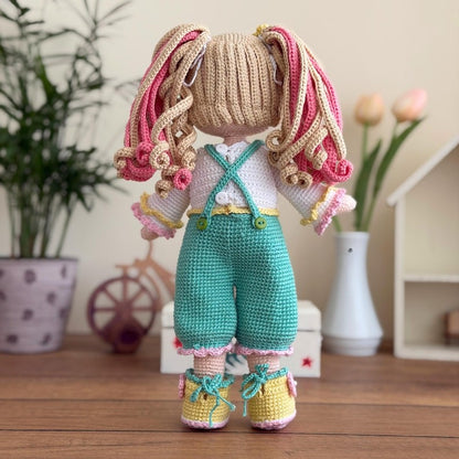 Miraya Crochet Doll Amigurumi Pattern