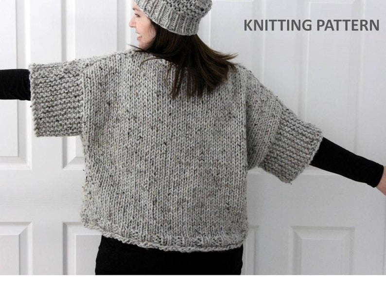 EASY Knit Sweater pattern