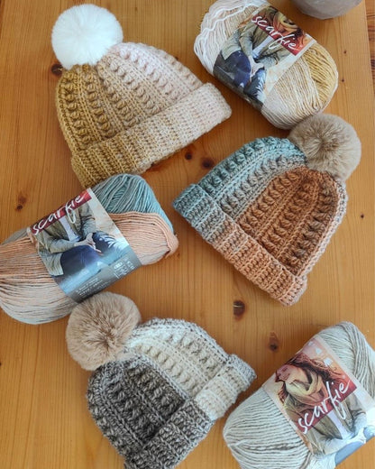 Alpine Beanie Crochet Pattern