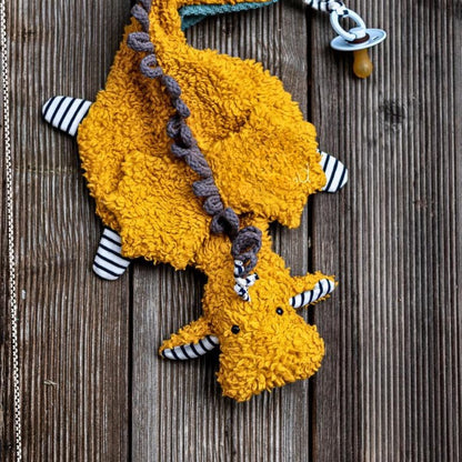 Pacifier-Dragon & Crinkly-Dragon sewing pattern