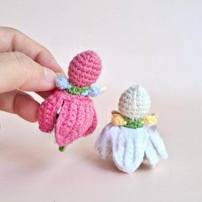 Reversible Jasmine and Mini Tulip Fairy Crochet Pattern
