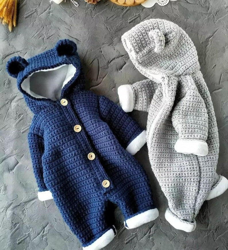 Crochet Baby Romper Pattern