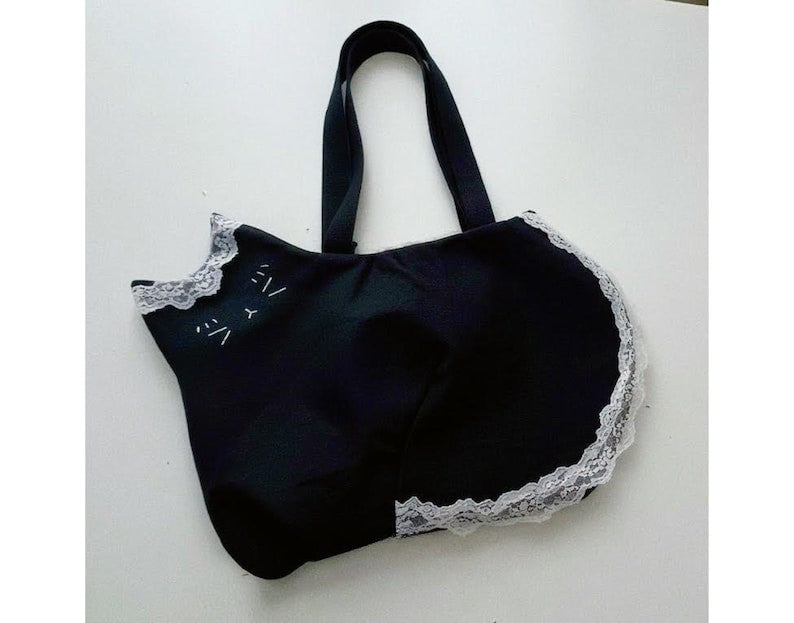 Cat Tote Bag Sewing Pattern