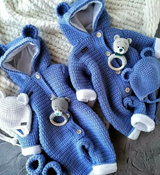 Crochet Baby Romper Pattern