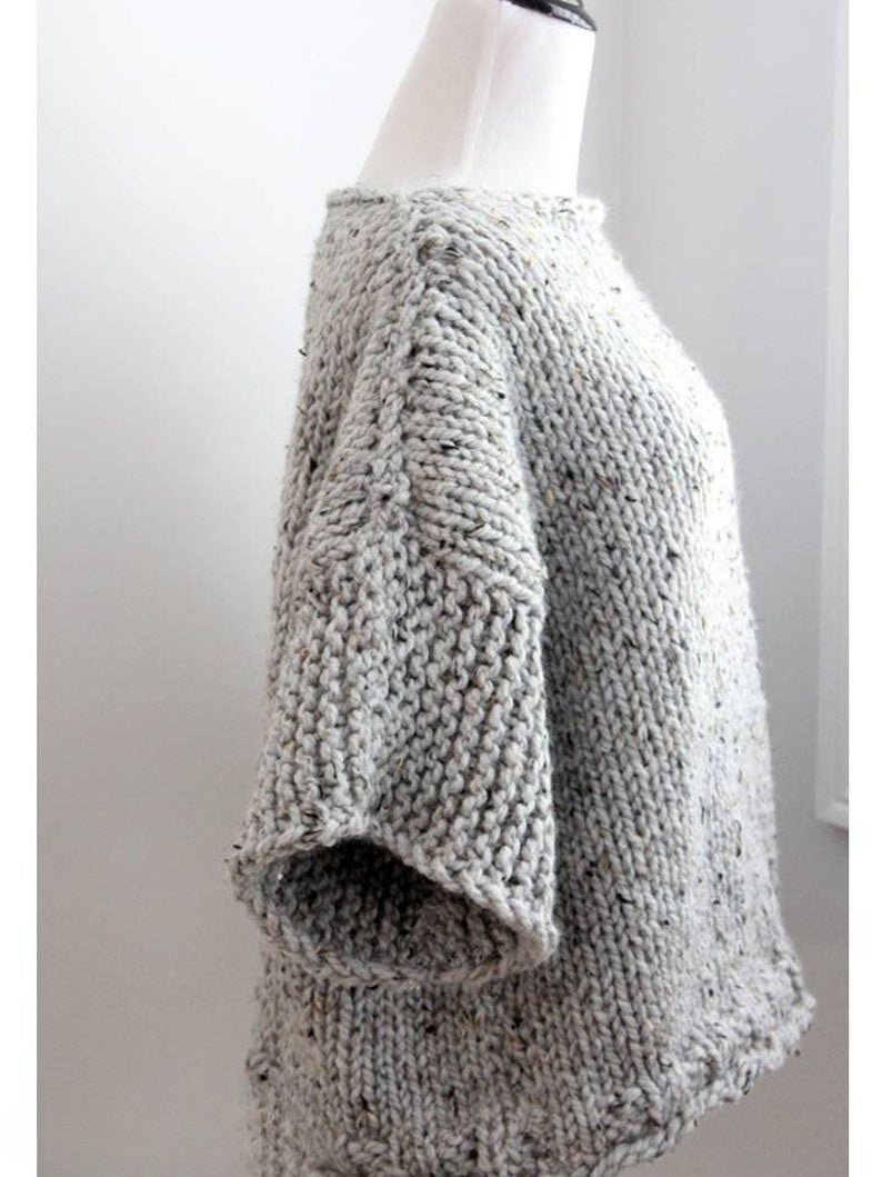 EASY Knit Sweater pattern