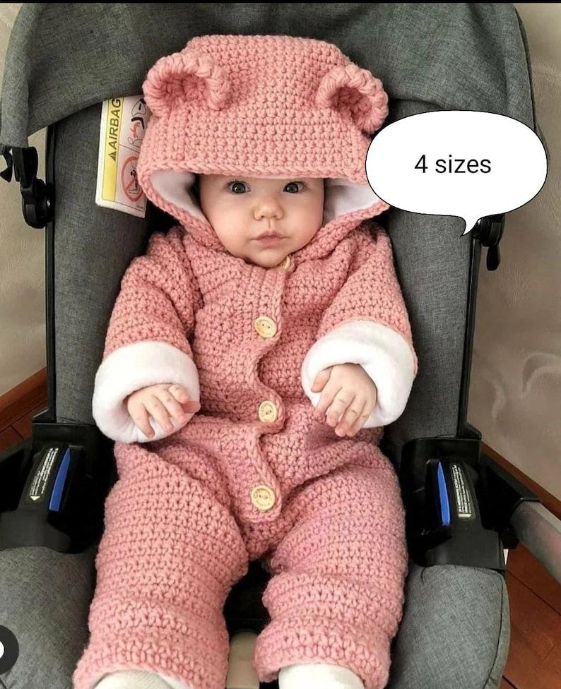 Crochet Baby Romper Pattern
