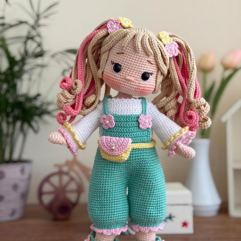 Miraya Crochet Doll Amigurumi Pattern