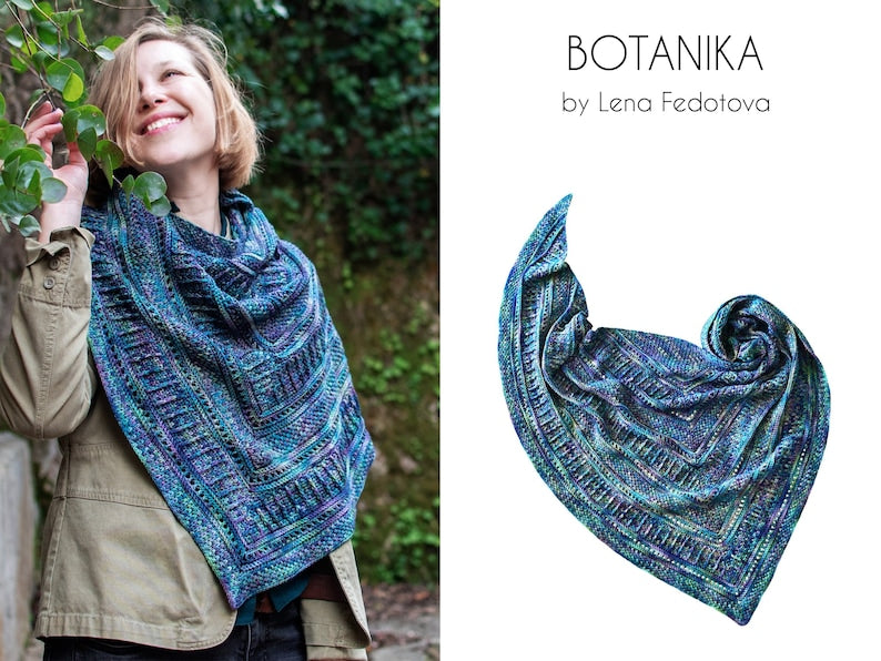 Botanika Shawl Crochet Pattern