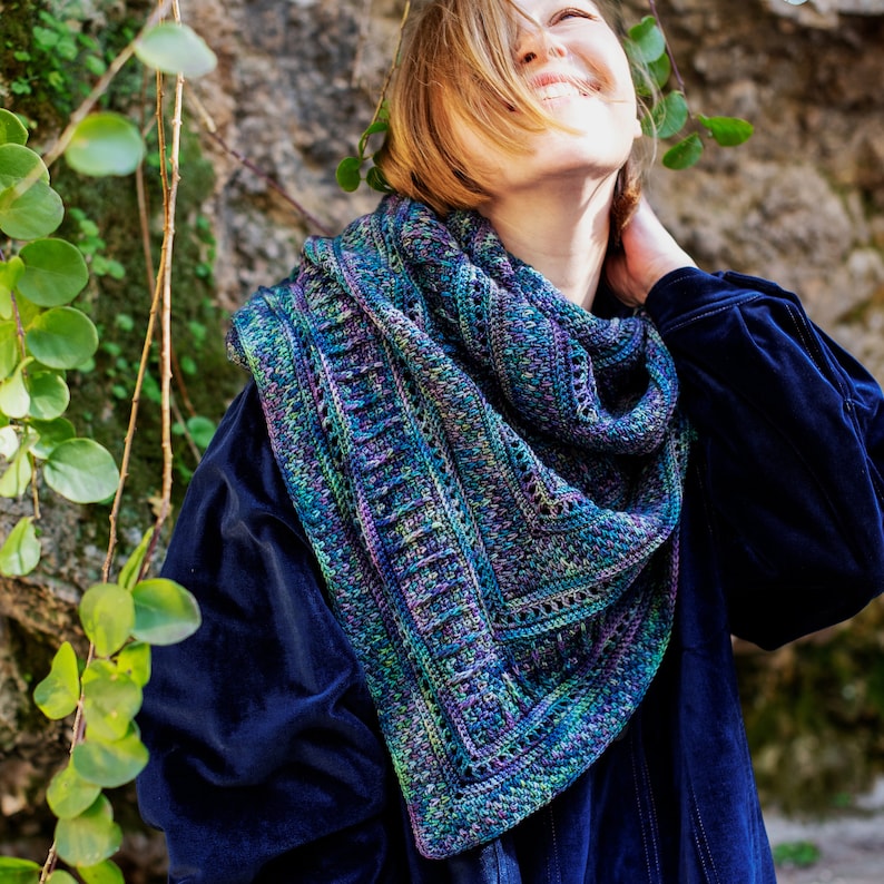 Botanika Shawl Crochet Pattern