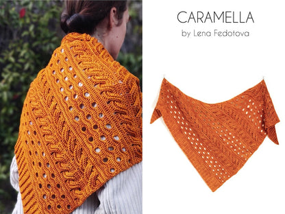 Caramella Shawl Crochet Pattern