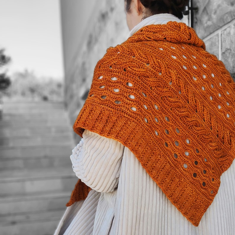 Caramella Shawl Crochet Pattern