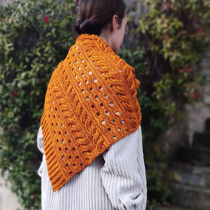 Caramella Shawl Crochet Pattern