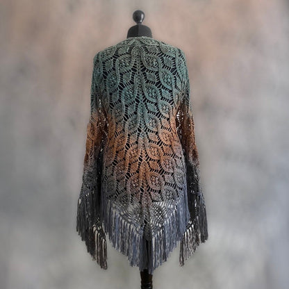 Crochet pattern scarf Mielikki