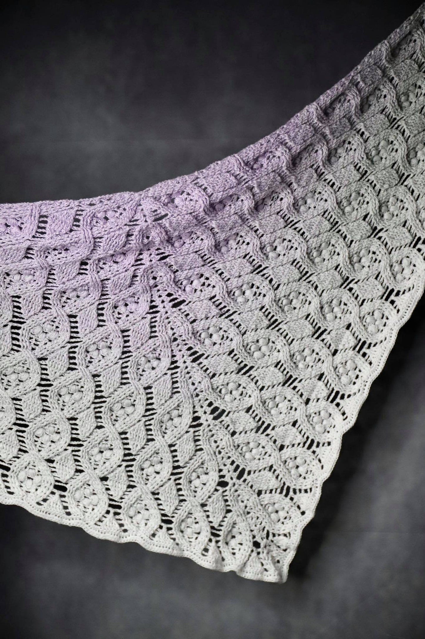 Crochet pattern scarf Mielikki