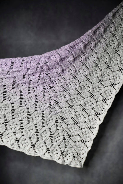 Crochet pattern scarf Mielikki