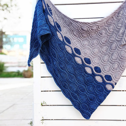 Moonwalk Shawl crochet Pattern