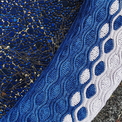 Moonwalk Shawl crochet Pattern