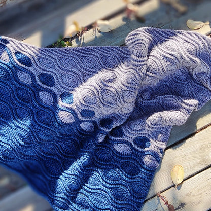 Moonwalk Shawl crochet Pattern