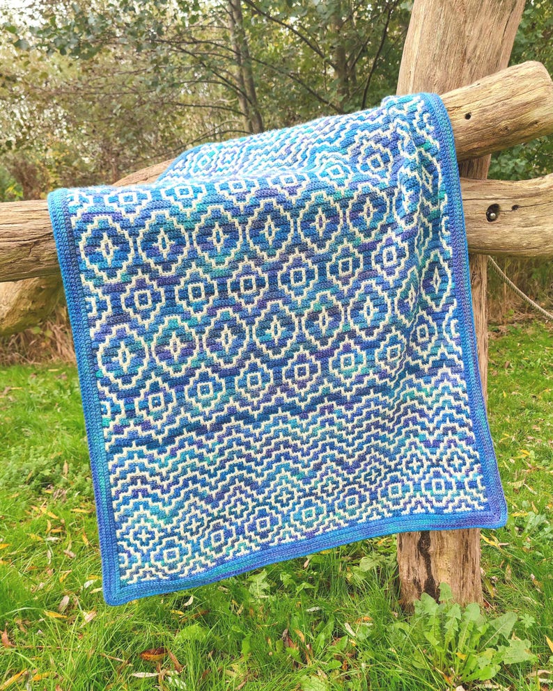 Crochet pattern Moroccan Dreams Blanket