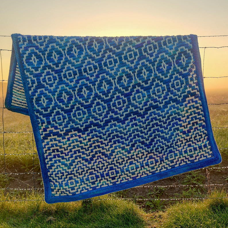 Crochet pattern Moroccan Dreams Blanket