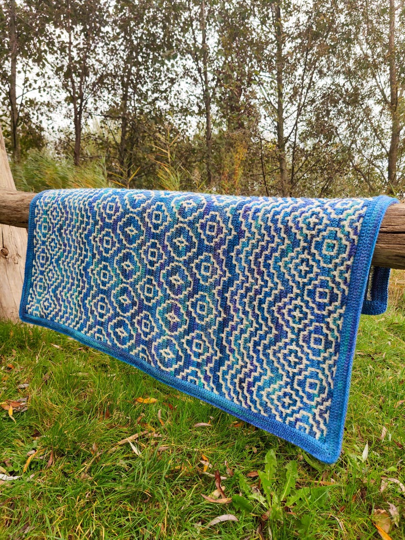 Crochet pattern Moroccan Dreams Blanket