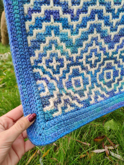 Crochet pattern Moroccan Dreams Blanket