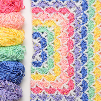 Rainbow Crochet Blanket Pattern