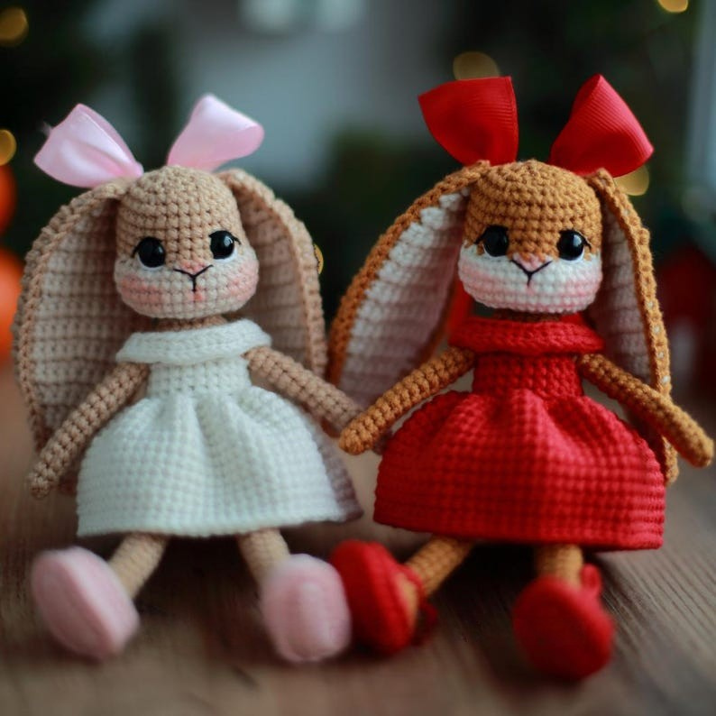 Bunny amigurumi crochet pattern