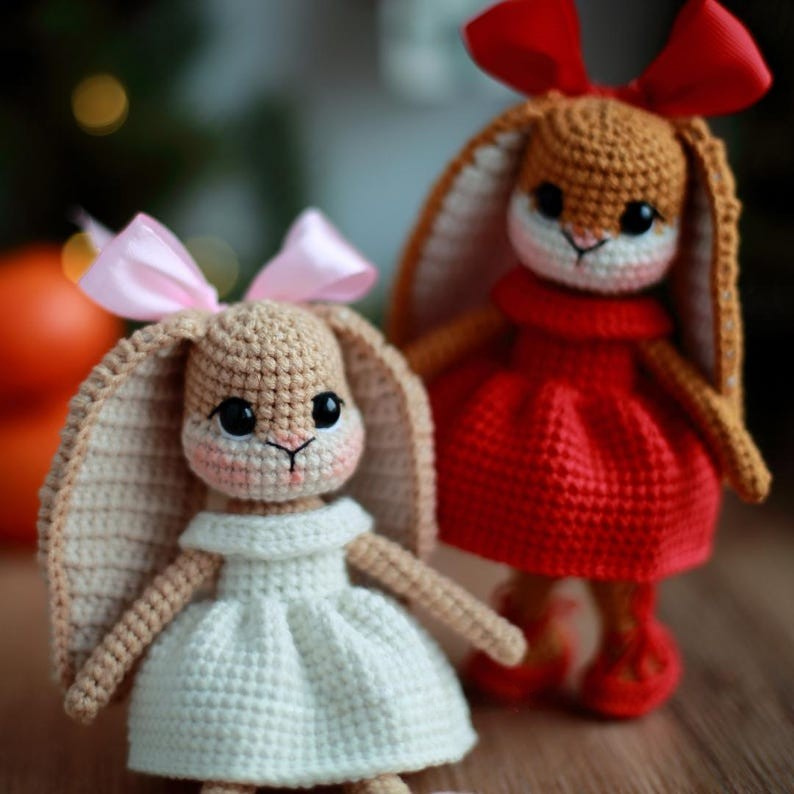 Bunny amigurumi crochet pattern