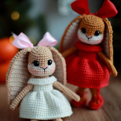 Bunny amigurumi crochet pattern