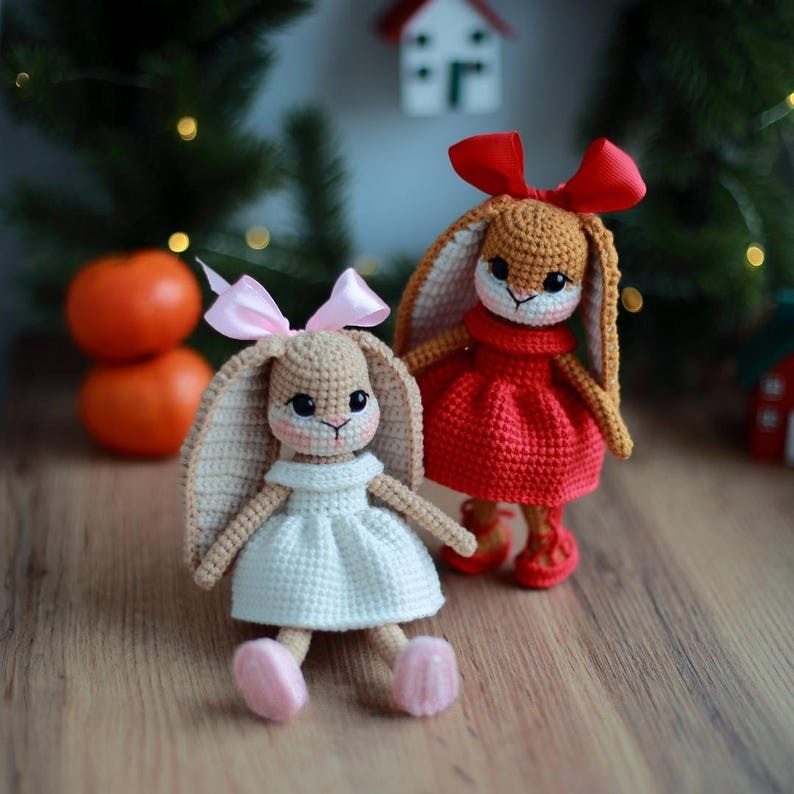 Bunny amigurumi crochet pattern