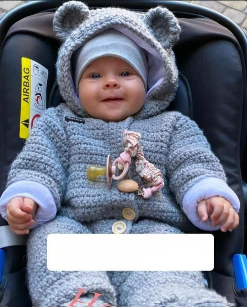 Crochet Baby Romper Pattern