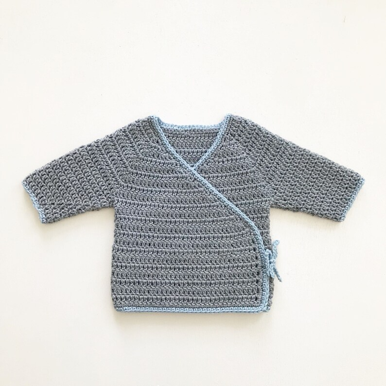 Baby Wrap Cardigan Crochet Pattern