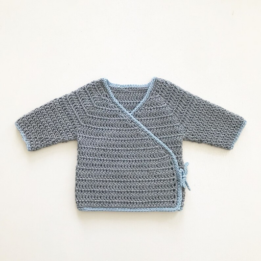 Baby Wrap Cardigan Crochet Pattern