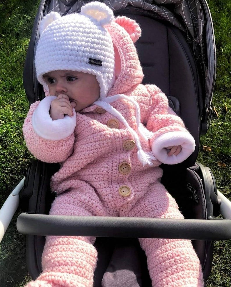 Crochet Baby Romper Pattern