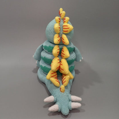 Dino stacking toy crochet pattern