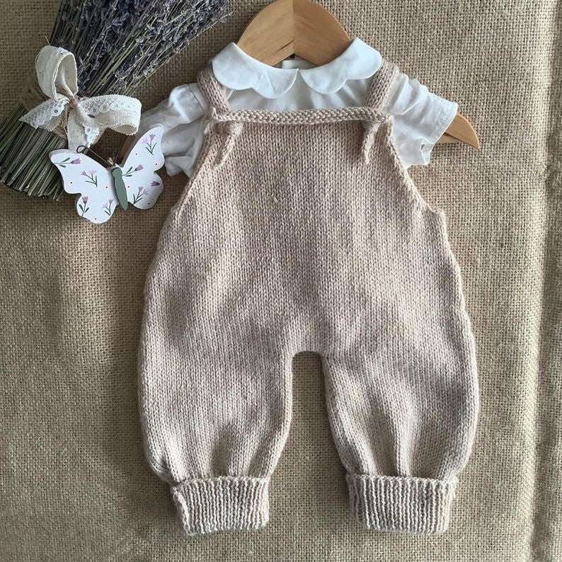 Stork Jumpsuit Knitting Pattern