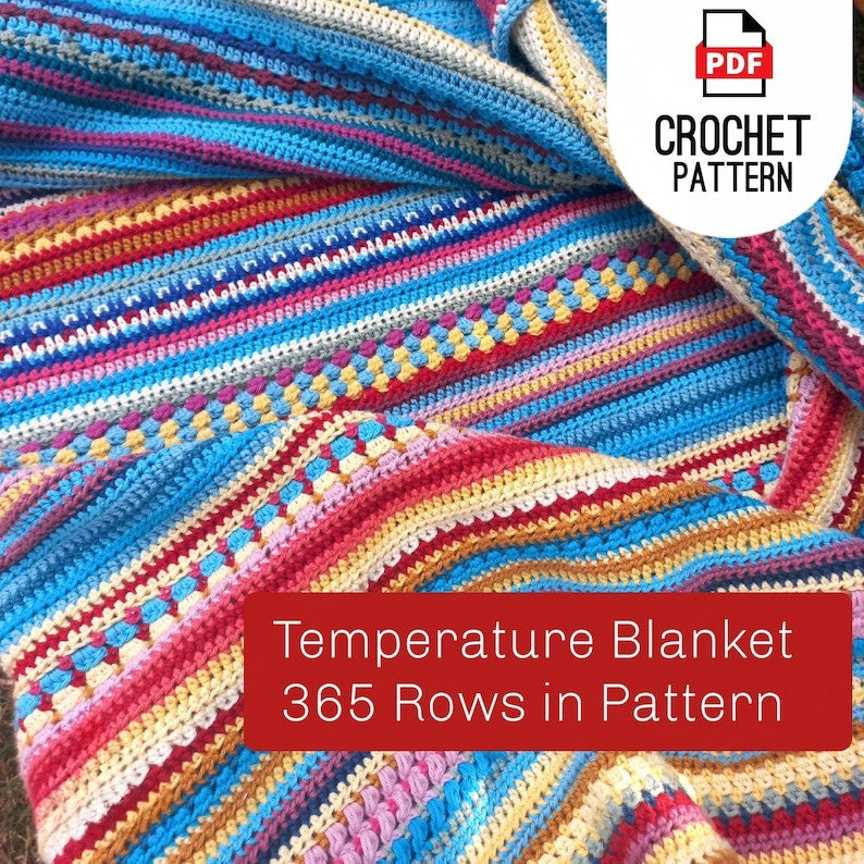 Temperature Blanket Crochet Pattern