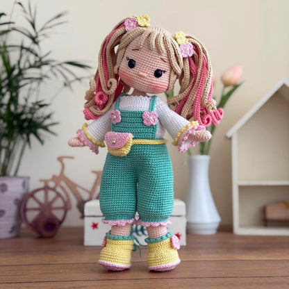 Miraya Crochet Doll Amigurumi Pattern