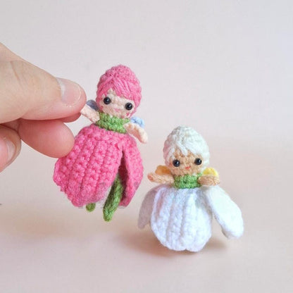 Reversible Jasmine and Mini Tulip Fairy Crochet Pattern