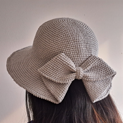 Bow Hat Crochet Pattern