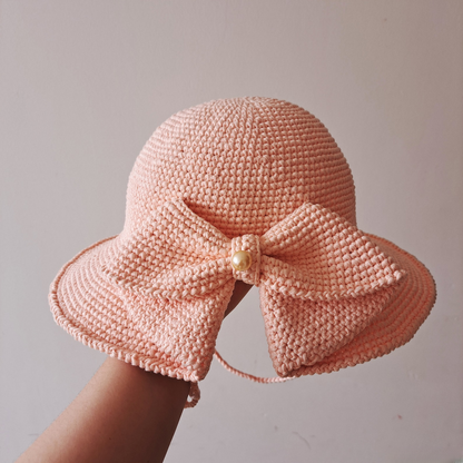 Bow Hat Crochet Pattern