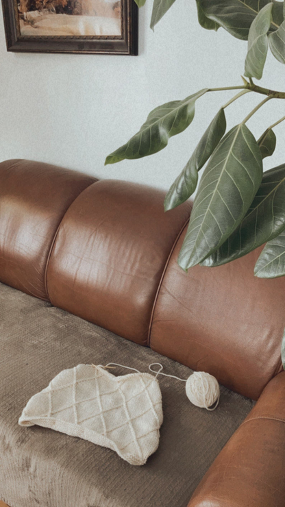 Diamond Blanket Knitting Pattern