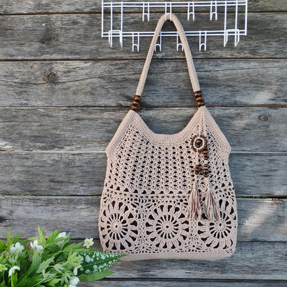 Crochet Pattern Boho Purse