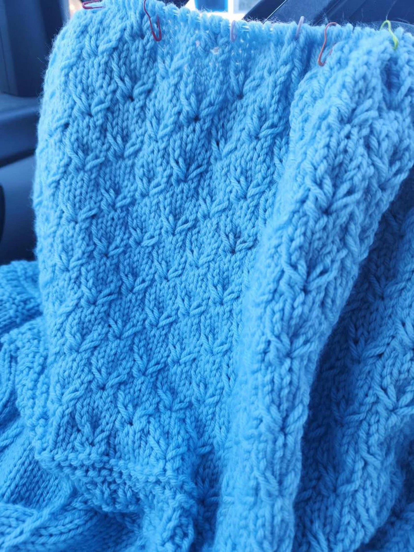 Berry Picking Blanket Knitting Pattern