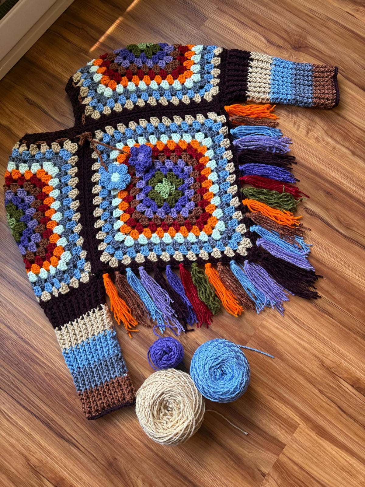 Crochet Poncho Sweater Pattern