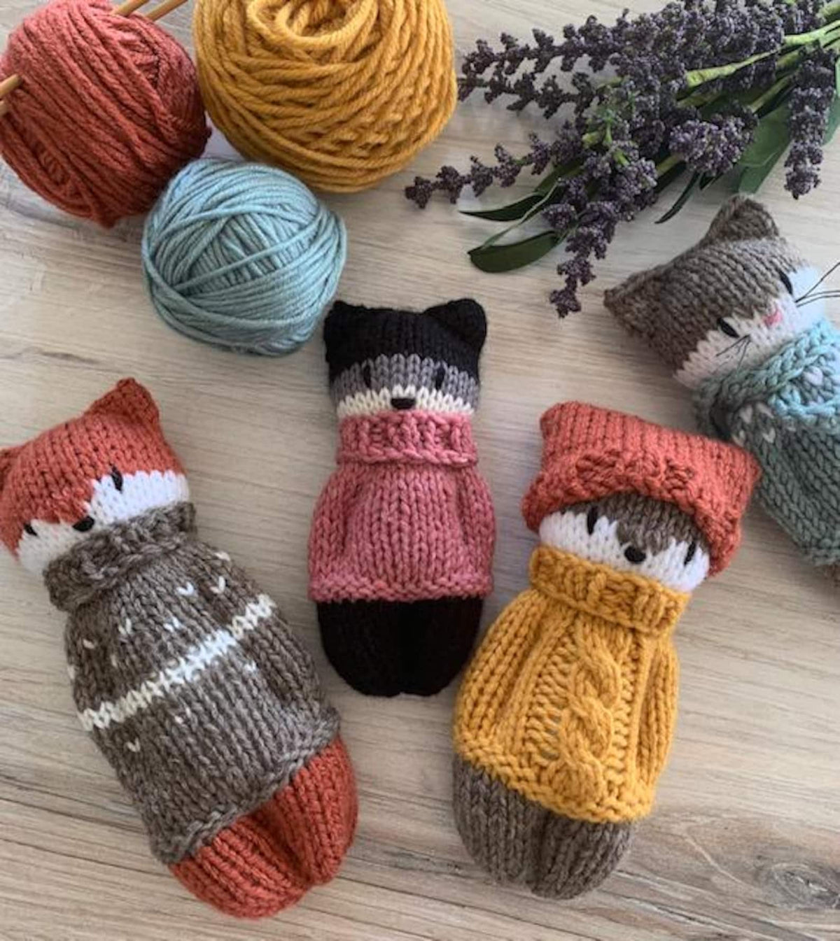 Pocket Buddies - KNITTING PATTERN