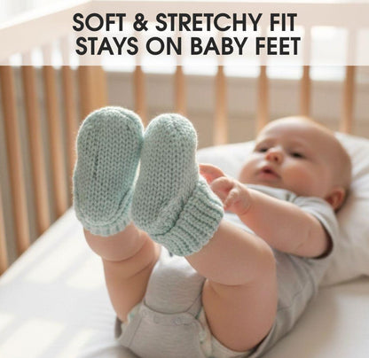 Crochet Baby Socks Pattern PDF