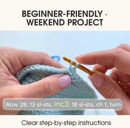 Crochet Baby Socks Pattern PDF