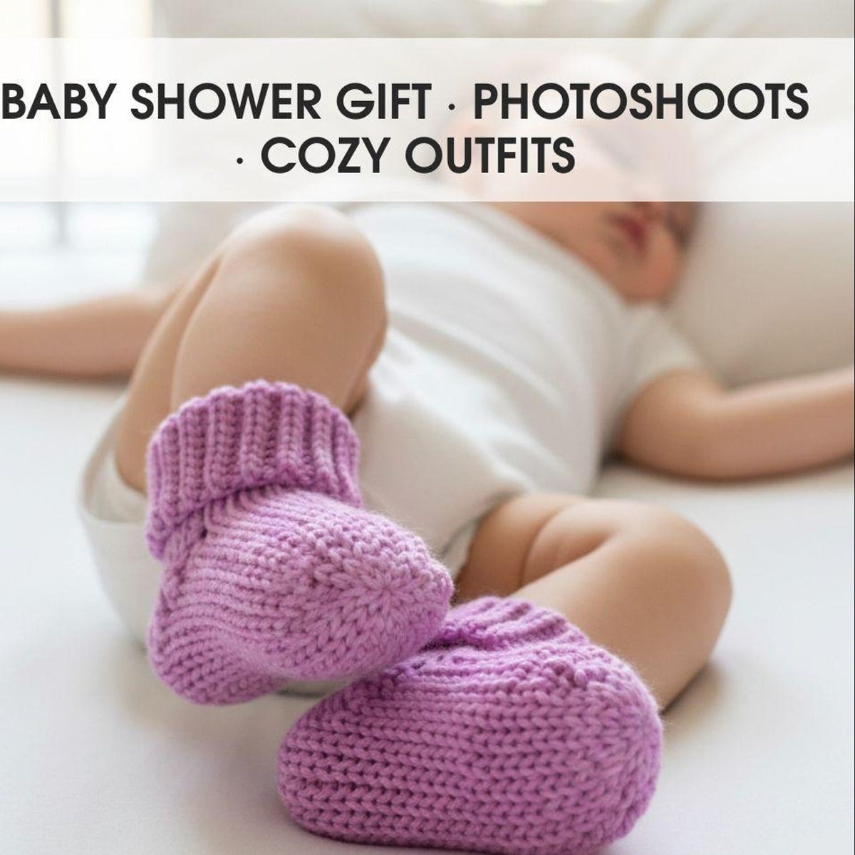 Crochet Baby Socks Pattern PDF